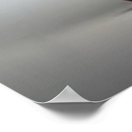 Surreal Moderne geometrische Formen Wüstenkreise Poster (Ecke)