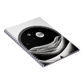 Surreal Moonlit Desk Notebook Notizblock (Rechte Seite)