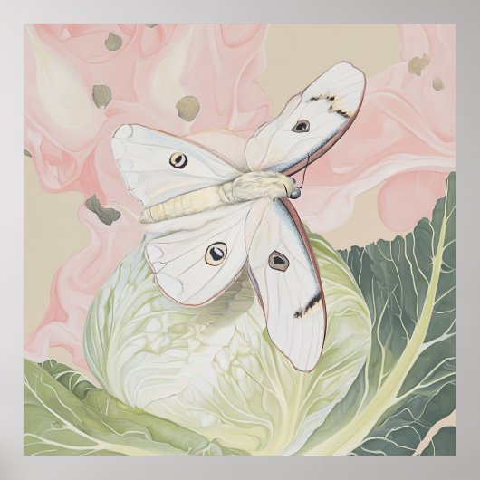 Surreal Moth Poster (Vorne)