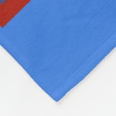 Surreal Musical Clef notiert Ölgemälde Fleecedecke (Ecke)