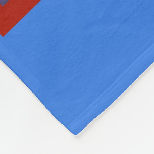 Surreal Musical Clef notiert Ölgemälde Fleecedecke (Ecke)