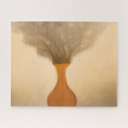 Surreal Nature Art: The Enchanted Forest in a Vase Puzzle (Horizontal)