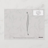 Surreal Nite Soyl Kunst, Dichtung und Musik Postkarte (Rückseite)