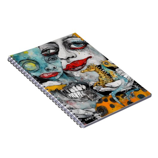 Surreal Notebook von DAKimage Notizblock (Rechte Seite)