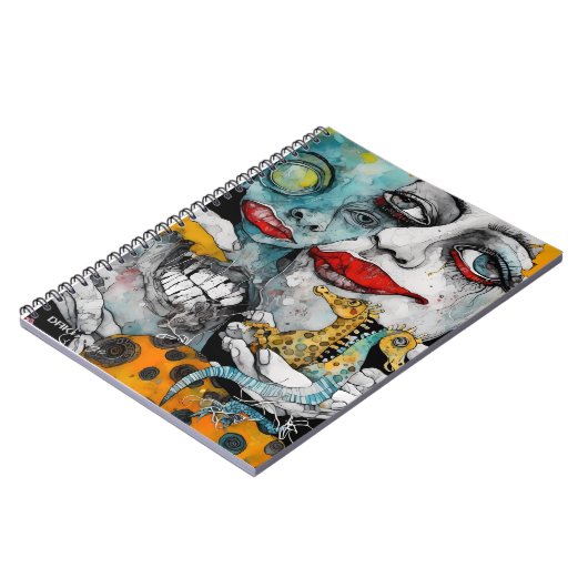 Surreal Notebook von DAKimage Notizblock (Linke Seite)