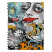 Surreal Notebook von DAKimage Notizblock (Vorderseite)