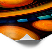 Surreal Obst 4 Poster (Ecke)