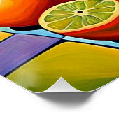 Surreal Obstfrucht 9 Poster (Ecke)