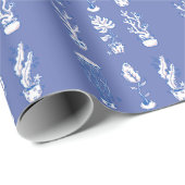 Surreal Ocean Botanik Geschenkpapier (Rolleneckpunkt)