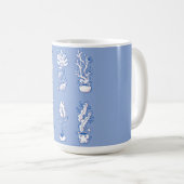 Surreal Ocean Botanik Kaffeetasse (VorderseiteRechts)