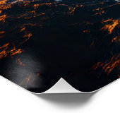 Surreal Ocean Maelstrom von Erinnerungen Poster (Ecke)