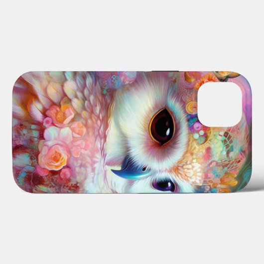 Surreal Owl Fantasy Art Case-Mate iPhone Hülle (Rückseite (Horizontal))