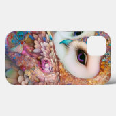 Surreal Owl Fantasy Art Case-Mate iPhone Hülle (Rückseite (Horizontal))