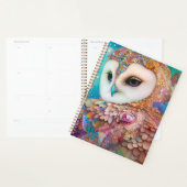 Surreal Owl Fantasy Art Planer (Anzeige)