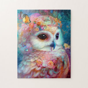 Surreal Owl Fantasy Art Puzzle