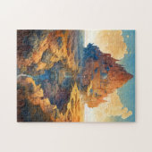 Surreal Palace Landschaft Puzzle (Horizontal)