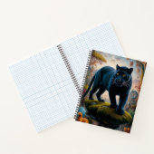 Surreal Panther Safari Notizblock (Innenseite)