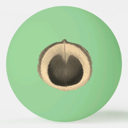 Surreal Peacock Eye Ping Pong Ball Tischtennisball (Vorderseite)