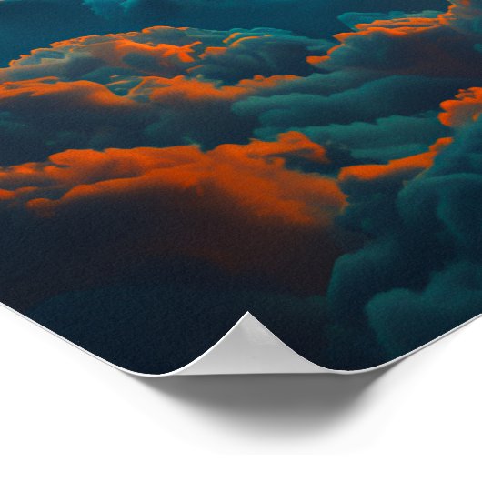 Surreal Planet Poster (Ecke)