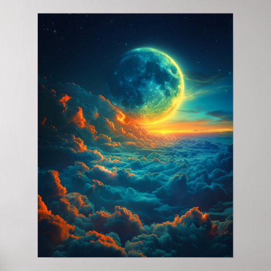 Surreal Planet Poster (Vorne)