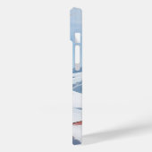 Surreal Polarbär Snowboarden Winterabenteuer Case-Mate iPhone Hülle (Rückseite / Links)