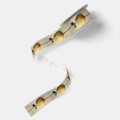 Surreal Potato Vine Ribbon Satinband (Rückseite)