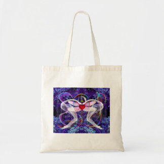 Surreal Psychedelic Dragon Fly Tragetasche