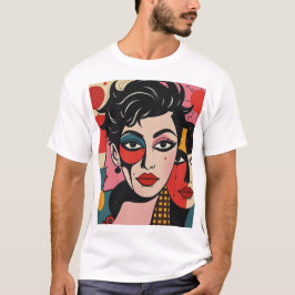 Surreal Punk Portrait T-Shirt