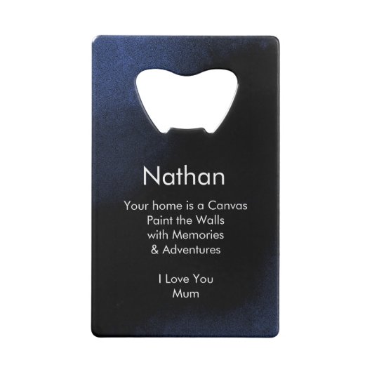 Surreal Puzzle Faces Flaschenöffner (Rückseite)