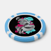 Surreal Puzzle Faces Poker Chip (Einzeln)