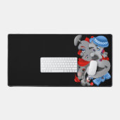 Surreal Puzzle Faces Schreibtischmatte (Tastatur & Maus)