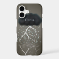 Surreal Rain Cloud Individuelle Name oder Text Fan