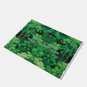 Surreal Rain Forest Theme Fußmatte (Schrägansicht)