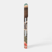 Surreal Saturn über dem Bergtal iPhone 16 Hülle (Rechte Seite)