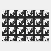 Surreal Saxophon Play Geschenkpapier Set (Vorderseite 3)