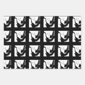 Surreal Saxophon Play Geschenkpapier Set (Vorderseite 2)