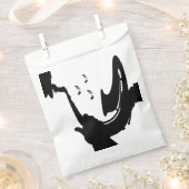 Surreal Saxophon Play Geschenktütchen (Ausgeschnitten)