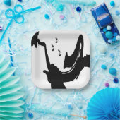 Surreal Saxophon Play Pappteller (Party)