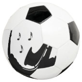 Surreal Saxophon Player Fußball (Dreiviertel)