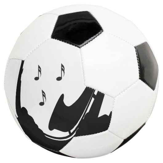 Surreal Saxophon Player Fußball (Dreiviertel)