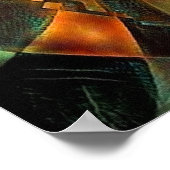 Surreal Schach Board Poster (Ecke)