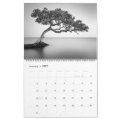Surreal Schwarz & Weiß Landschaften Kalender (Jan 2027)
