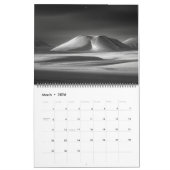 Surreal Schwarz & Weiß Landschaften Kalender (Mär 2026)