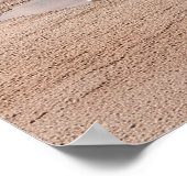 Surreal schwebende Würfel und reflektierende Kugel Poster (Ecke)