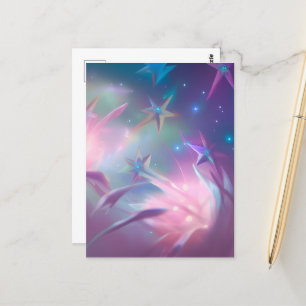 Surreal Sea Stars Postkarte