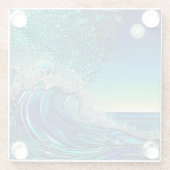 Surreal Seascape Glasuntersetzer (Rückseite)