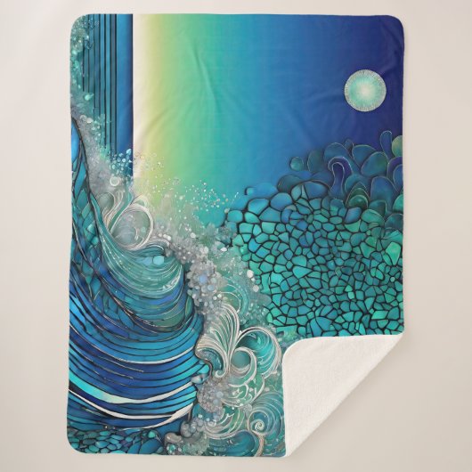 Surreal Seascape Sherpadecke (Vorderseite)