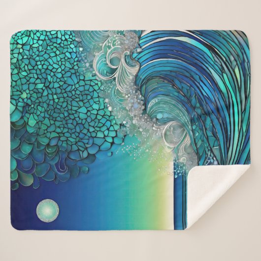 Surreal Seascape Sherpadecke (Vorderseite (Horizontal))