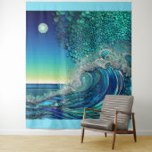 Surreal Seascape Wandteppich (Beispiel)