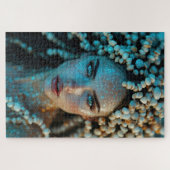 Surreal Seashell Goddess mit Muschel Chains Puzzle (Horizontal)